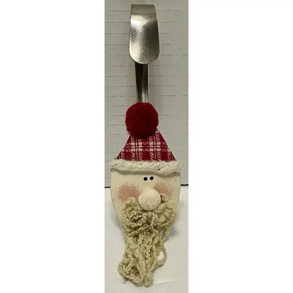 Santa Claus‎ Spoon Ornament Christmas Cracker Barrel 5 Inch ￼Unique - Picture 1 of 2